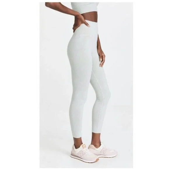 FREE PEOPLE Good Karma Legging | Sea Glass | Size M/L NWT - Picture 2 of 5